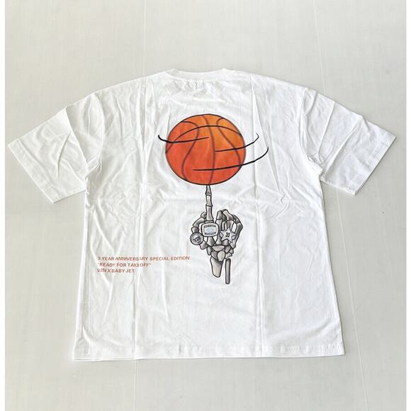 New VZNARY Basketball VZN X Baby Jet T-Shirt (3 Year Anniversary) Men's SIZE M - Picture 2 of 7